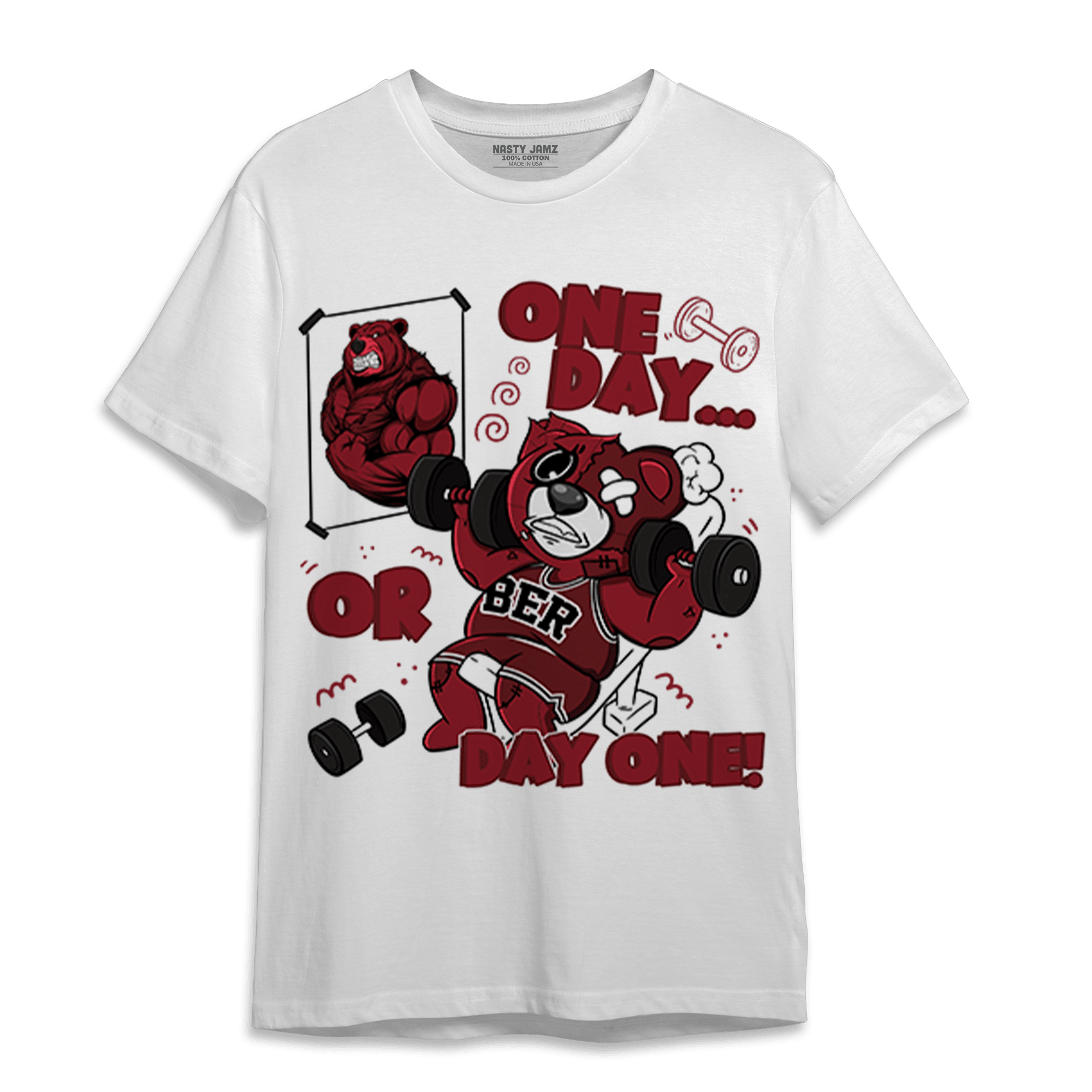 Cherry 12s T Shirt Match BER Gymmer - NastyJamz