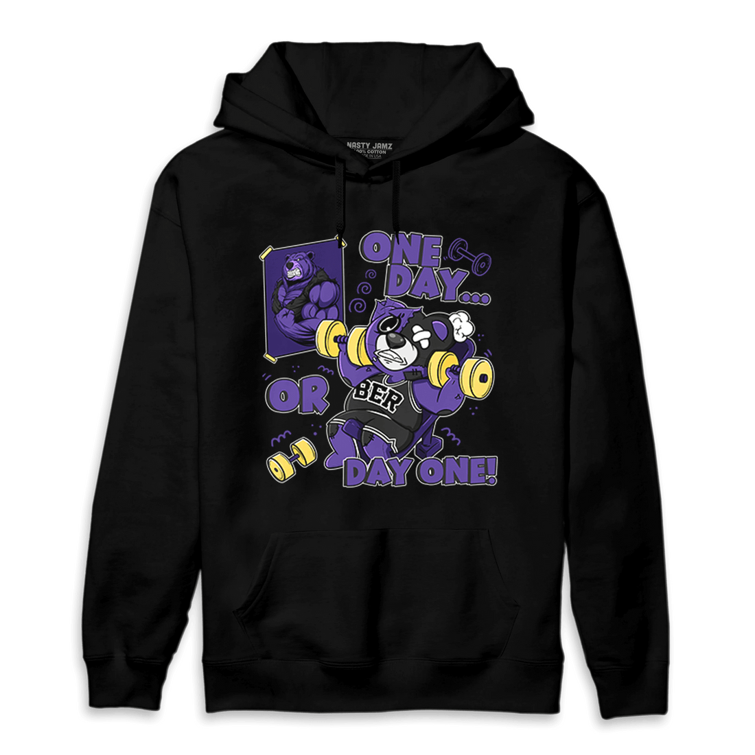 Field Purple 12s Hoodie Match BER Gymmer - NastyJamz