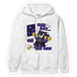 Field Purple 12s Hoodie Match BER Gymmer - NastyJamz