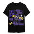 Field Purple 12s T Shirt Match BER Gymmer - NastyJamz