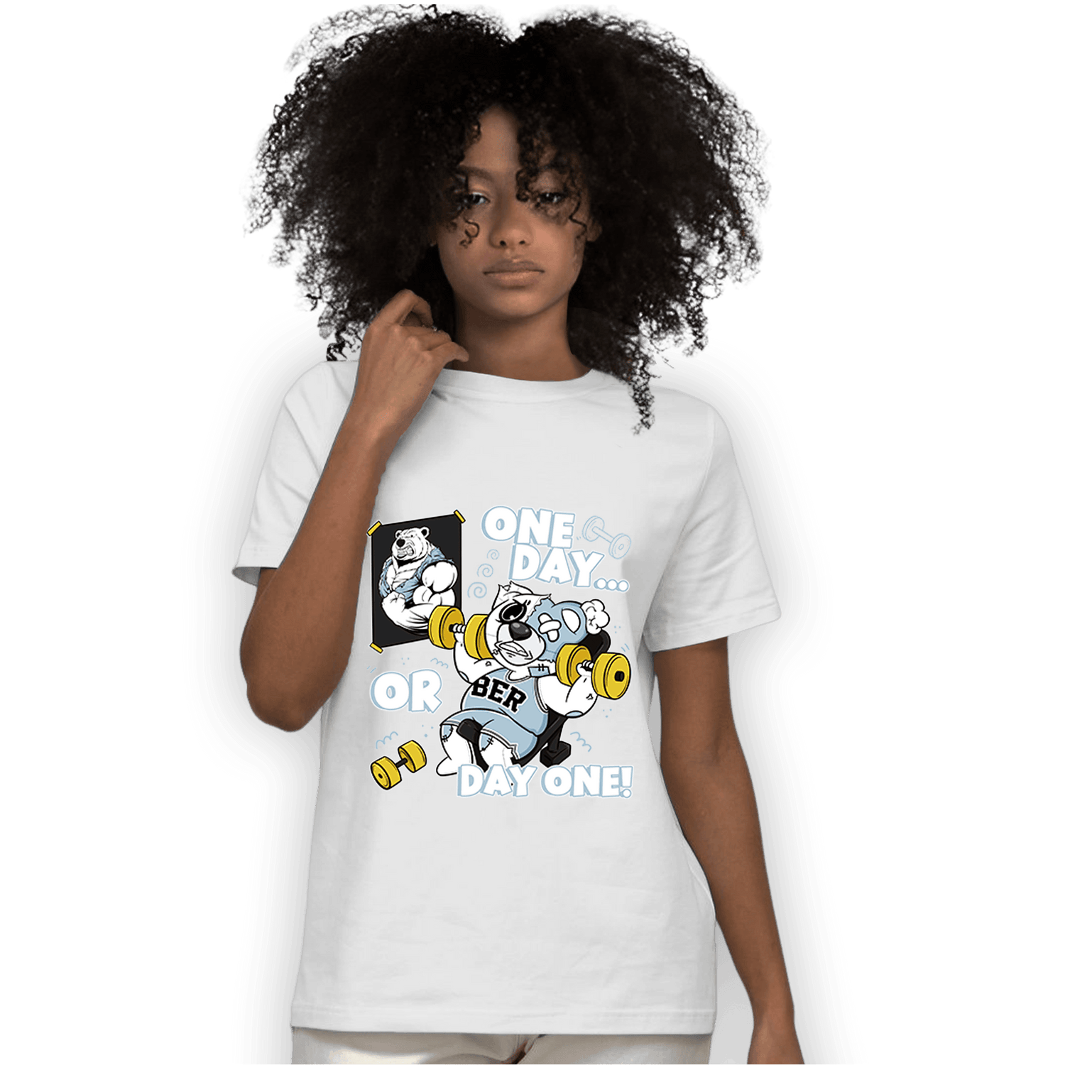 Blue Grey 13s T Shirt Match BER Gymmer - NastyJamz