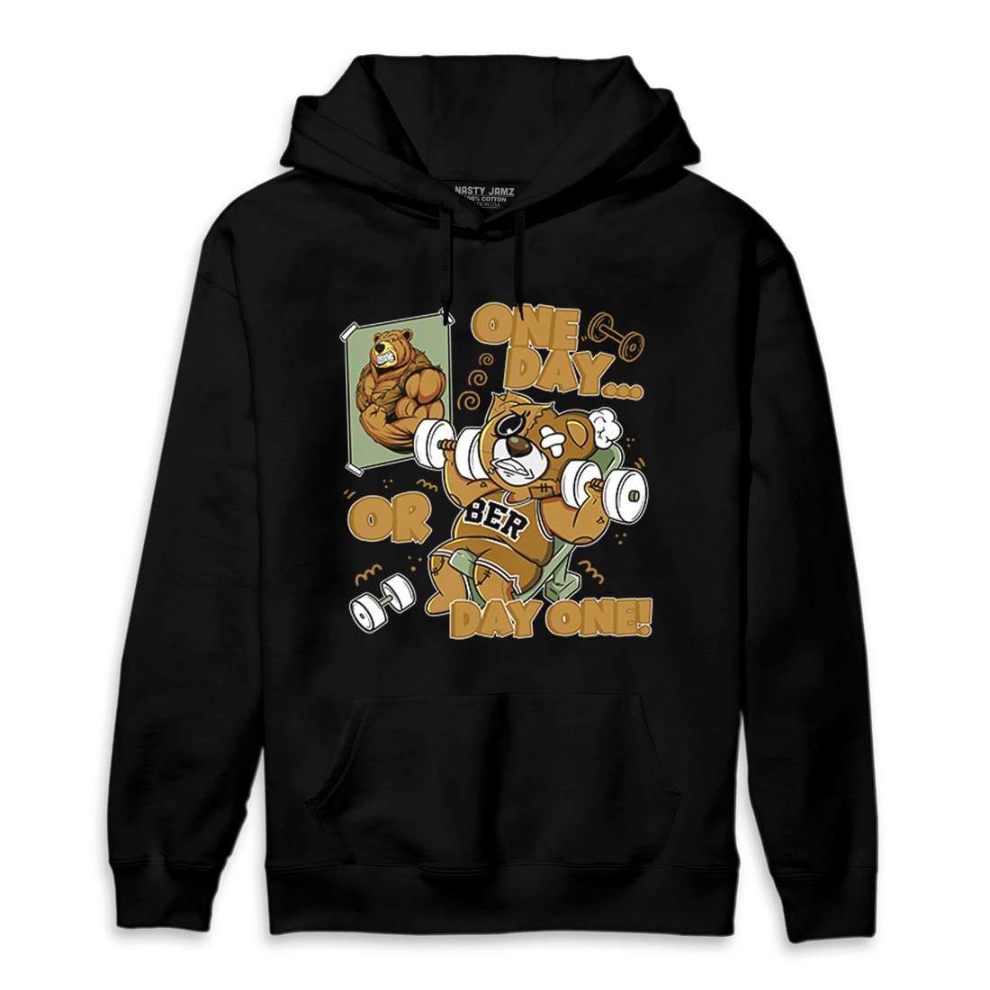 Wheat 13s Hoodie Match BER Gymmer - NastyJamz