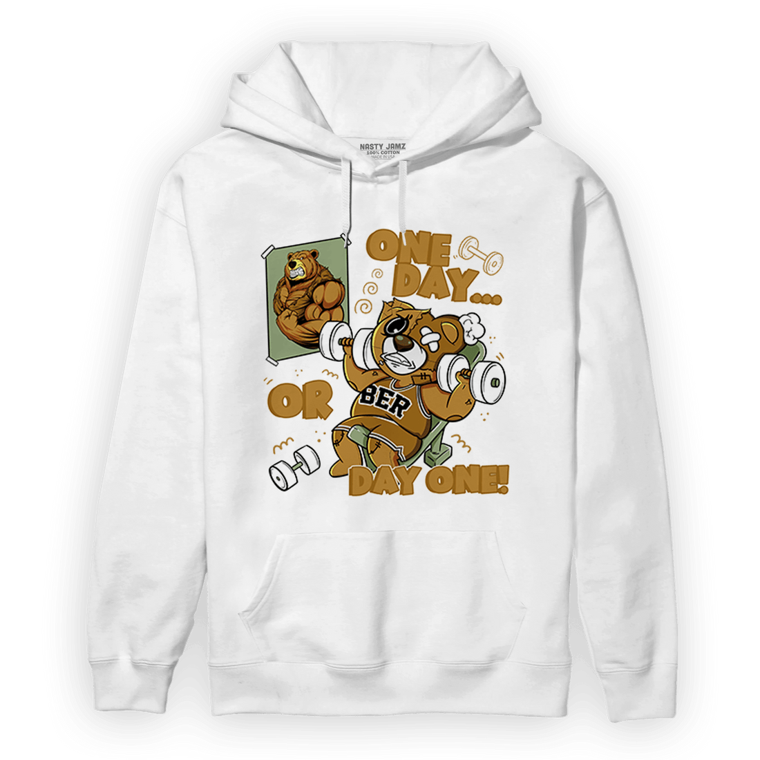 Wheat 13s Hoodie Match BER Gymmer - NastyJamz
