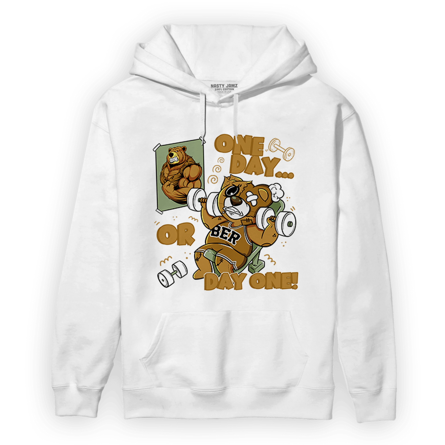 Wheat 13s Hoodie Match BER Gymmer - NastyJamz