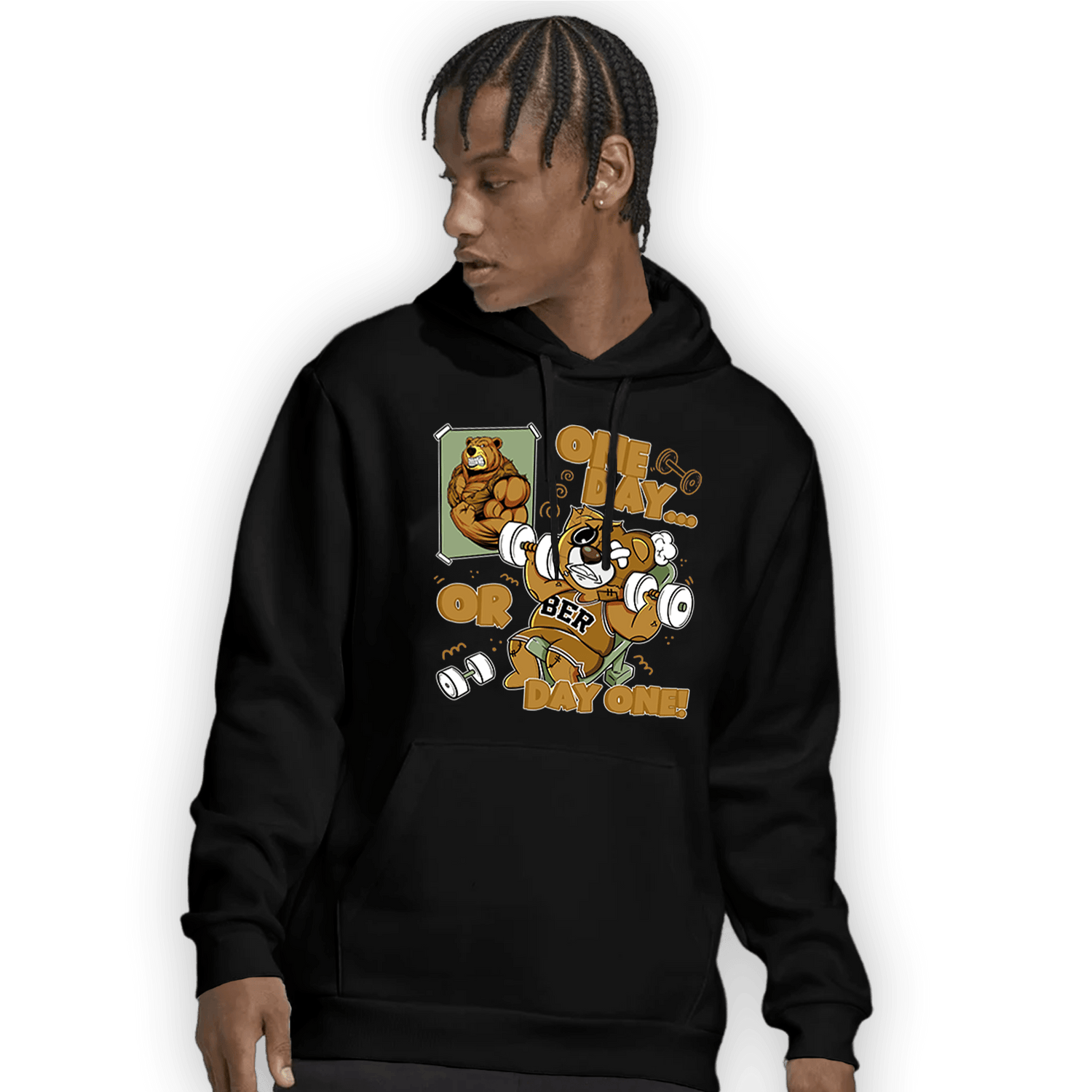 Wheat 13s Hoodie Match BER Gymmer - NastyJamz