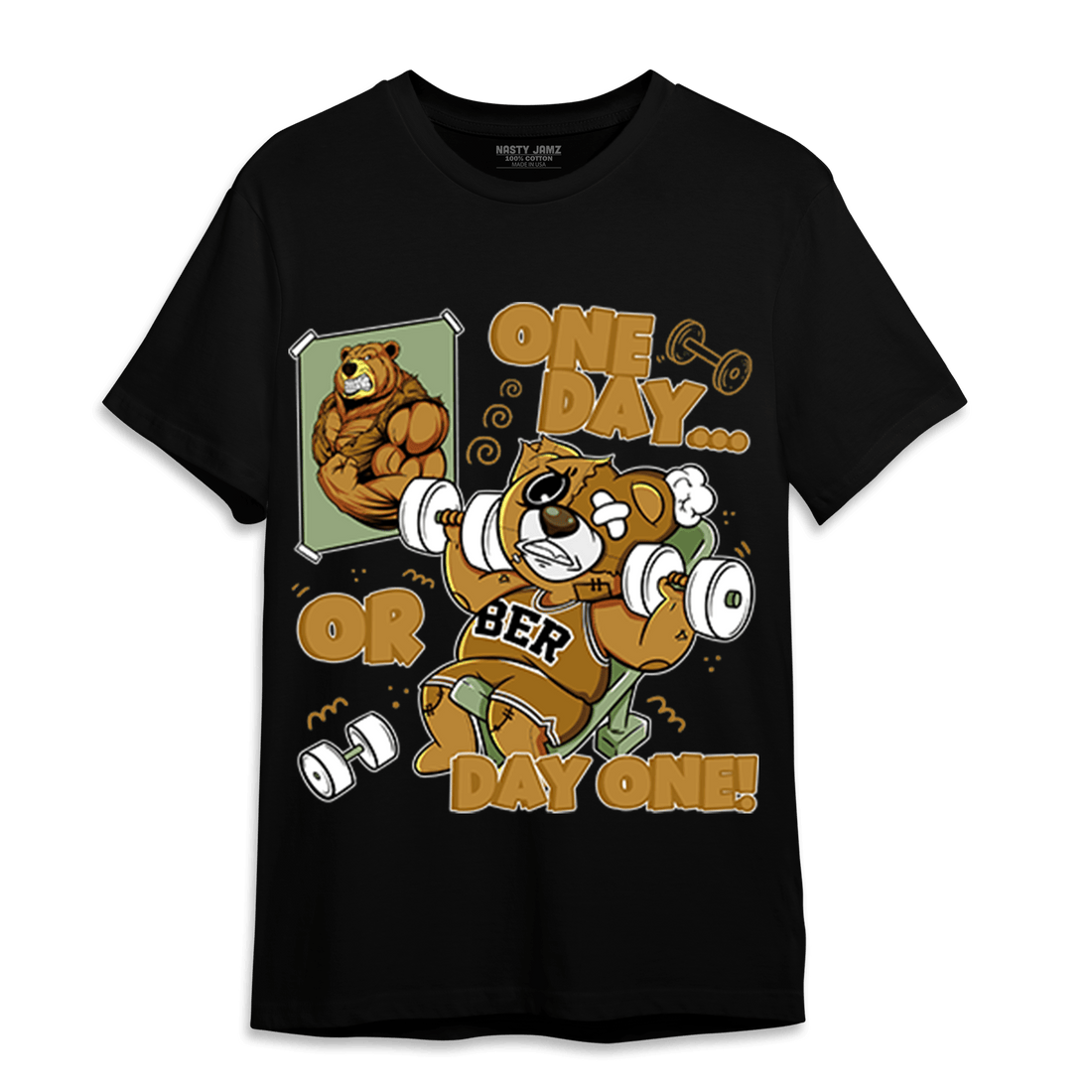 Wheat 13s T Shirt Match BER Gymmer - NastyJamz