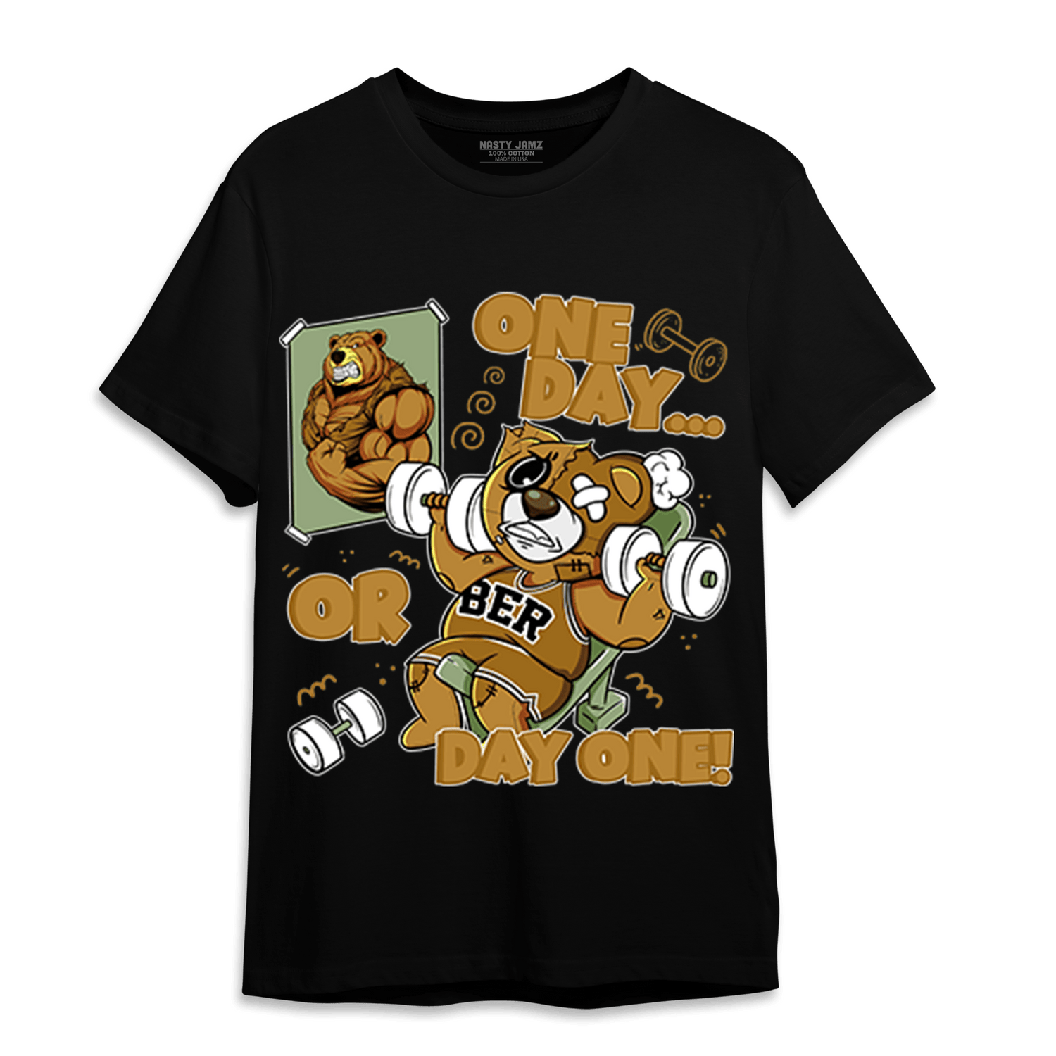 Wheat 13s T Shirt Match BER Gymmer - NastyJamz