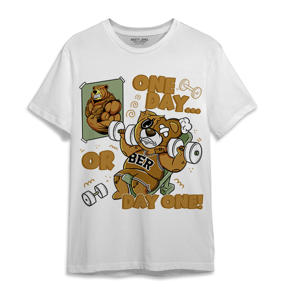 Wheat 13s T Shirt Match BER Gymmer - NastyJamz