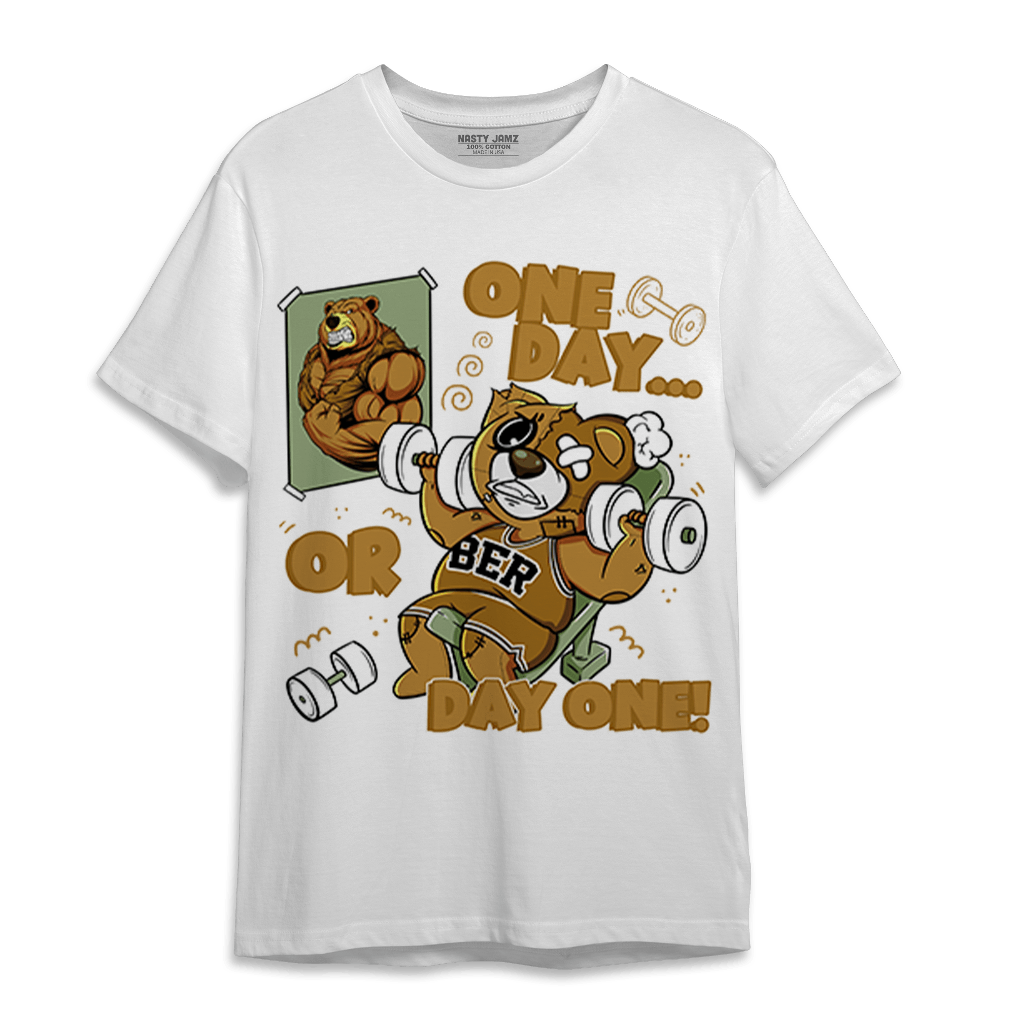 Wheat 13s T Shirt Match BER Gymmer - NastyJamz