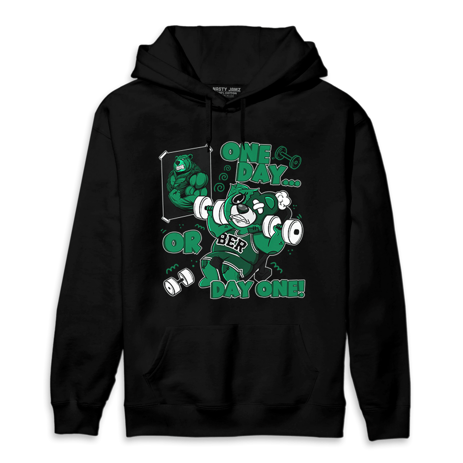 Celtic Lucky Green 1s Hoodie Match BER Gymmer - NastyJamz