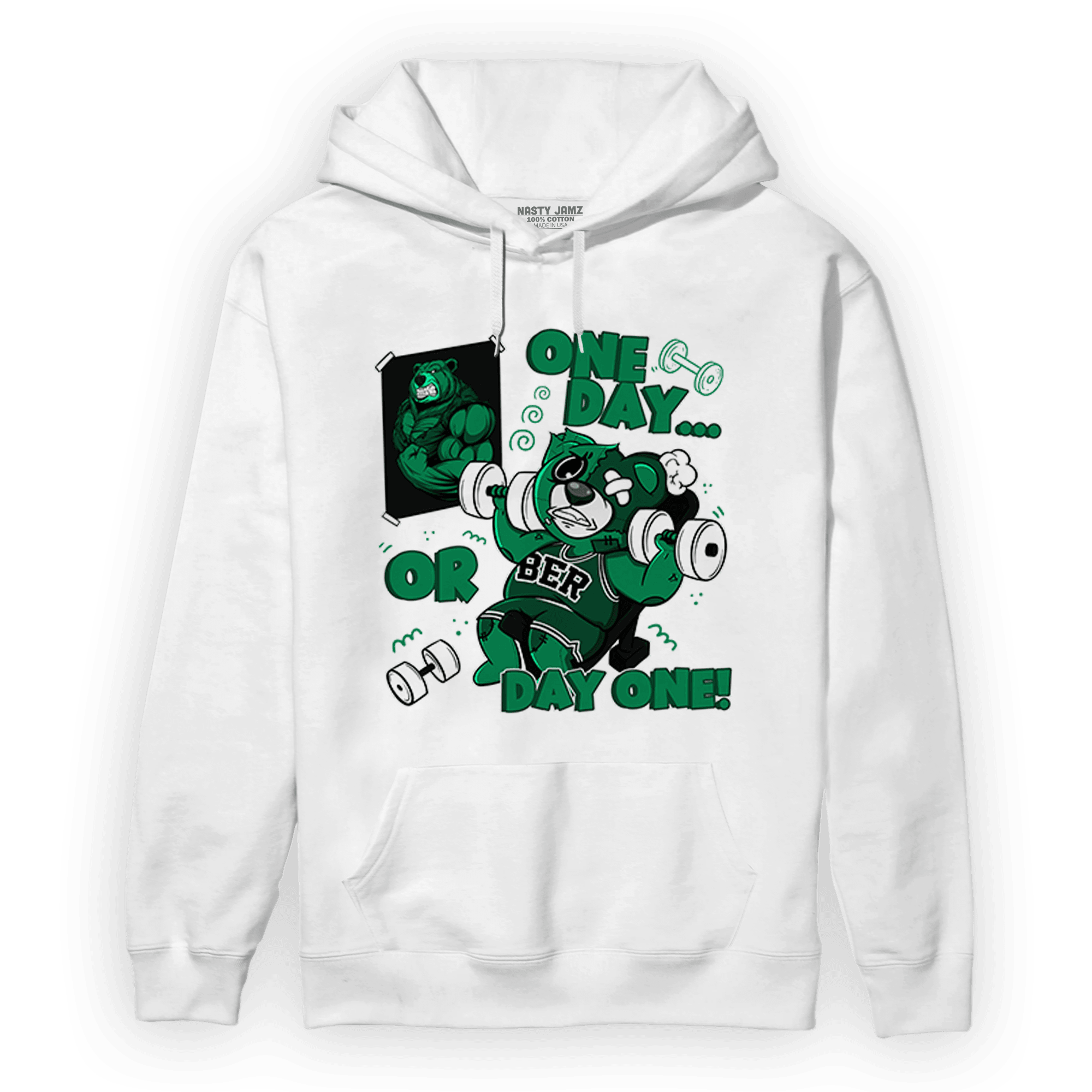 Celtic Lucky Green 1s Hoodie Match BER Gymmer - NastyJamz