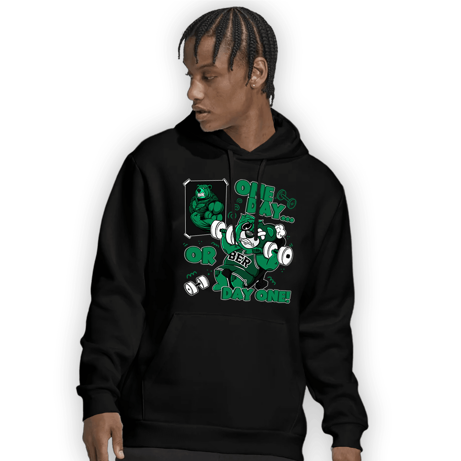 Celtic Lucky Green 1s Hoodie Match BER Gymmer - NastyJamz