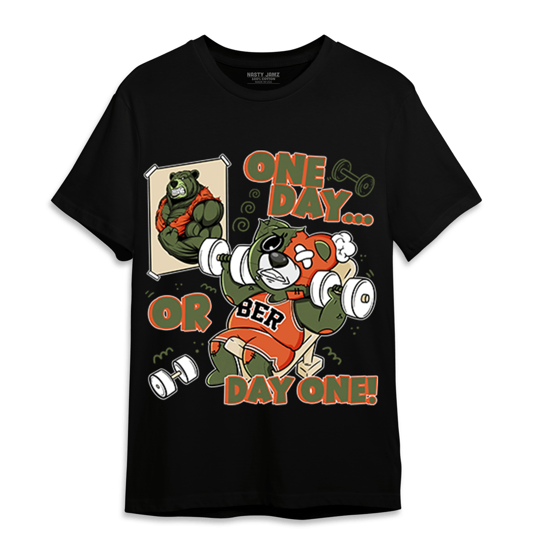 High OG Celadon 1s T Shirt Match BER Gymmer - NastyJamz
