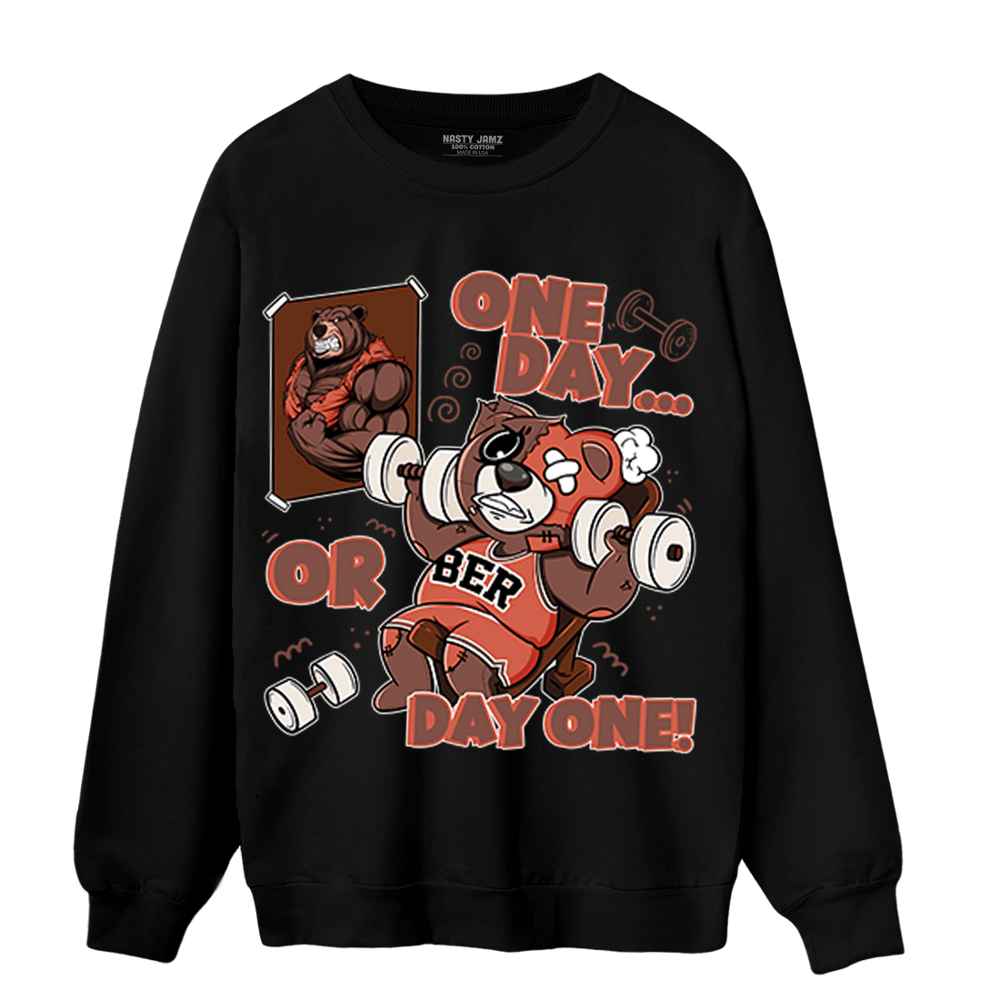 High OG Dusted Clay 1s Sweatshirt Match BER Gymmer - NastyJamz