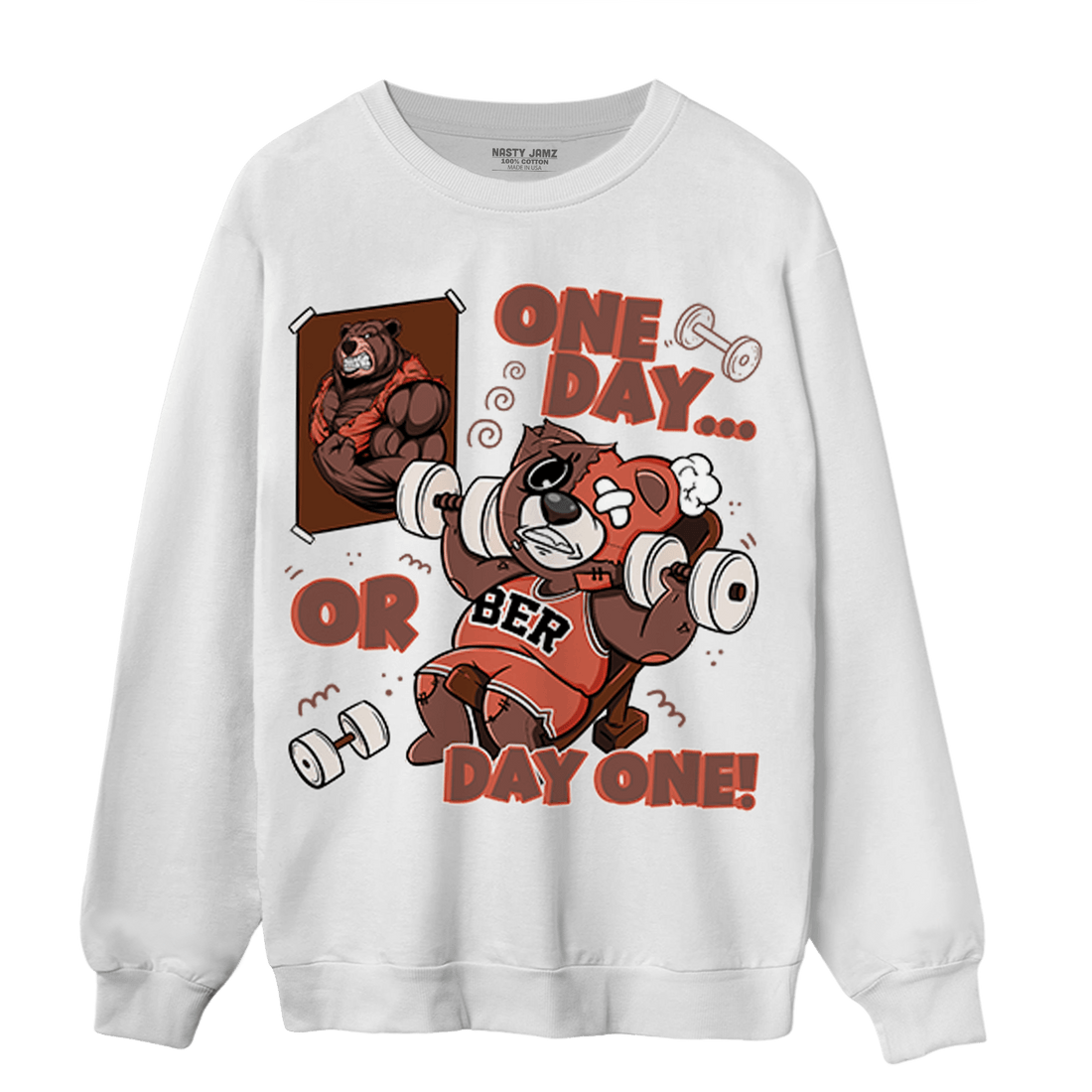 High OG Dusted Clay 1s Sweatshirt Match BER Gymmer - NastyJamz