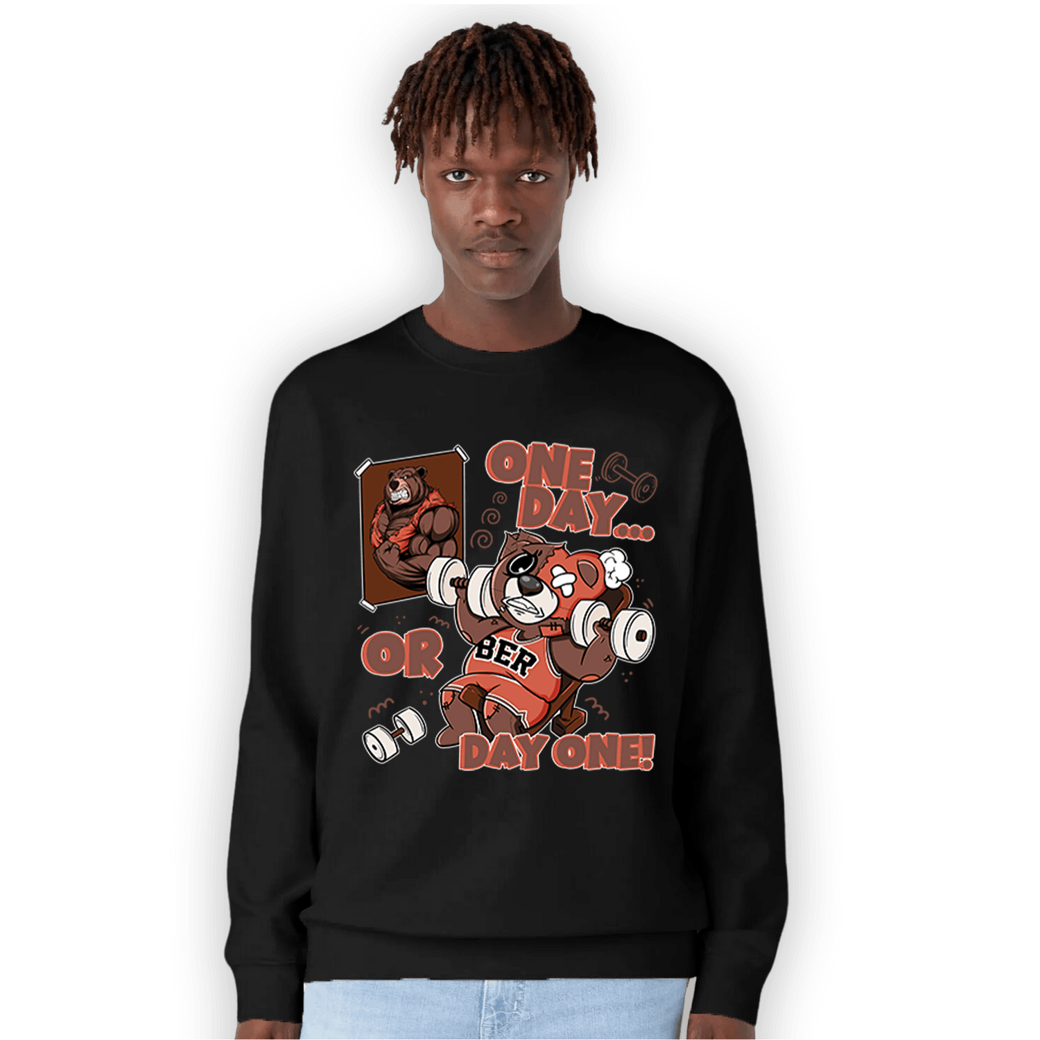 High OG Dusted Clay 1s Sweatshirt Match BER Gymmer - NastyJamz