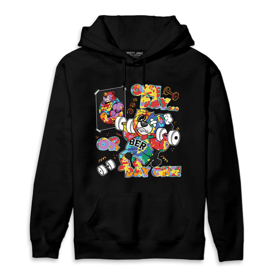 Mid GS Six Championships 1s Hoodie Match BER Gymmer - NastyJamz