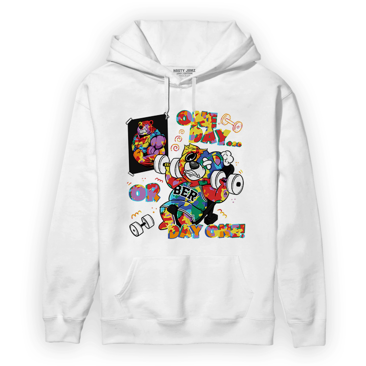 Mid GS Six Championships 1s Hoodie Match BER Gymmer - NastyJamz