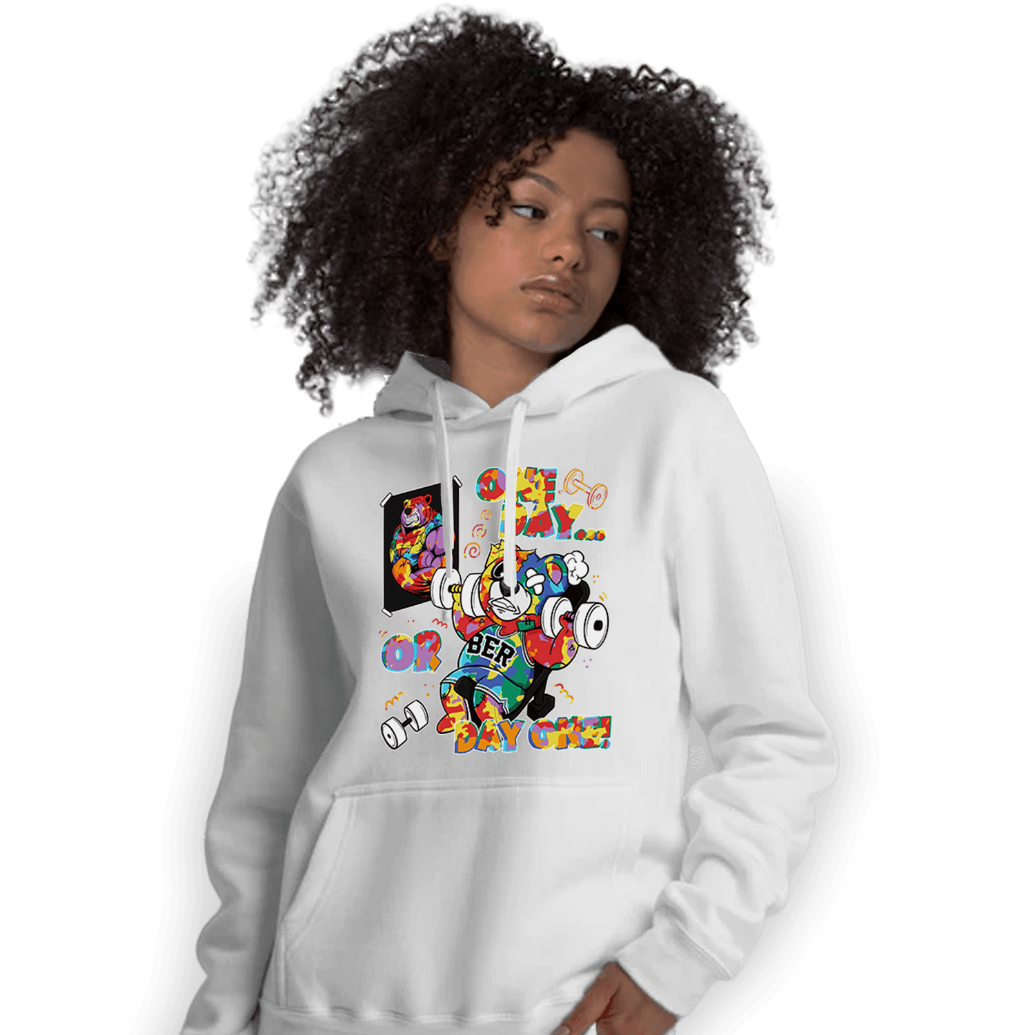 Mid GS Six Championships 1s Hoodie Match BER Gymmer - NastyJamz