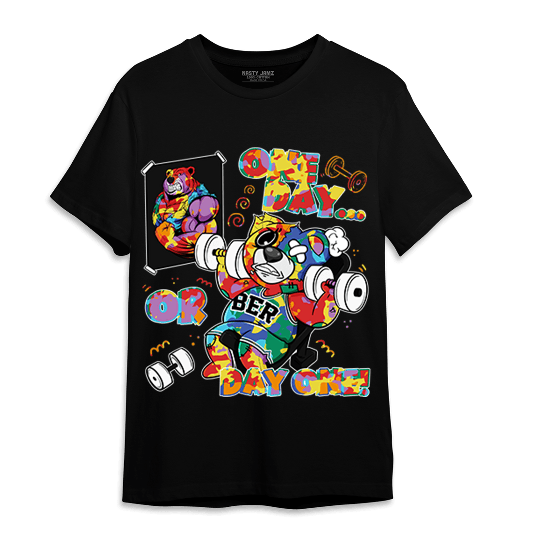 Mid GS Six Championships 1s T Shirt Match BER Gymmer - NastyJamz