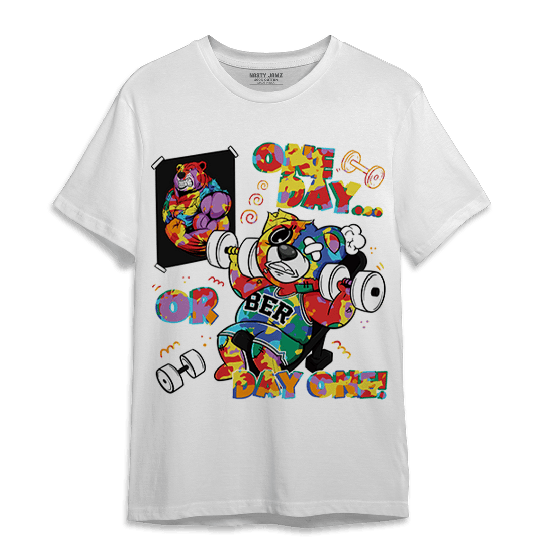 Mid GS Six Championships 1s T Shirt Match BER Gymmer - NastyJamz