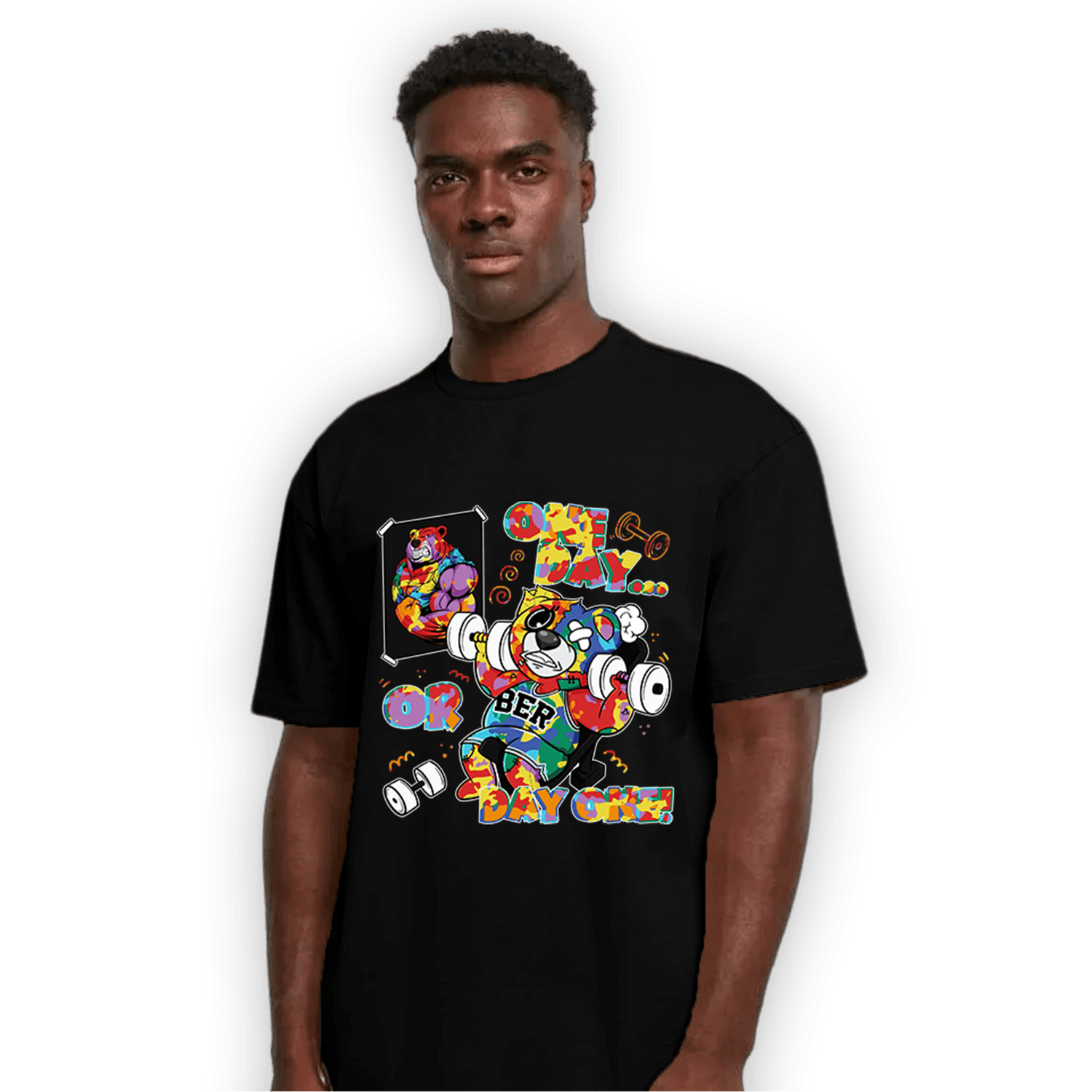 Mid GS Six Championships 1s T Shirt Match BER Gymmer - NastyJamz