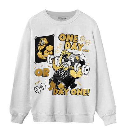 Mid SE Black Gold 1s Sweatshirt Match BER Gymmer - NastyJamz