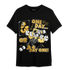 Mid SE Black Gold 1s T Shirt Match BER Gymmer - NastyJamz