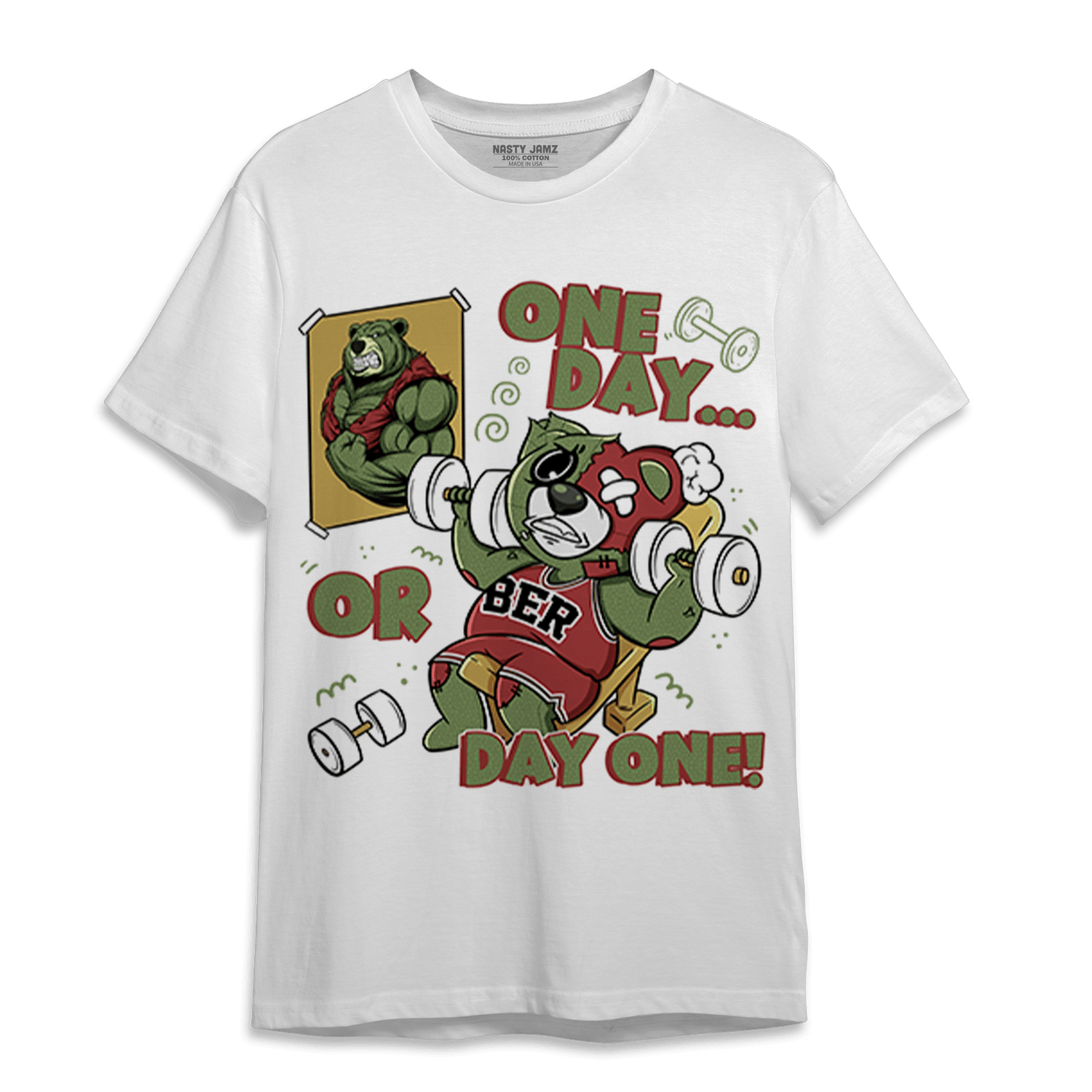 OG Low Year Of The Dragon 1s T Shirt Match BER Gymmer - NastyJamz