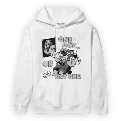 Retro High OG Black White 1s Hoodie Match BER Gymmer - NastyJamz