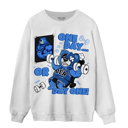 University Blue Toe 1s Sweatshirt Match BER Gymmer - NastyJamz