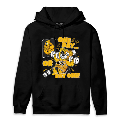 Yellow Ochre 1s Hoodie Match BER Gymmer - NastyJamz