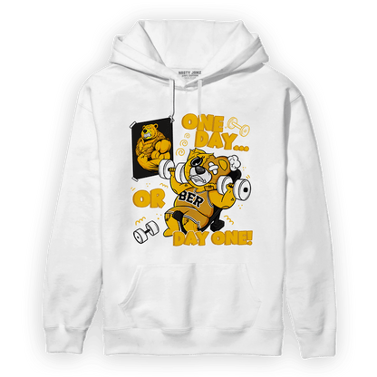 Yellow Ochre 1s Hoodie Match BER Gymmer - NastyJamz