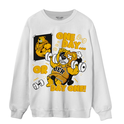 Yellow Ochre 1s Sweatshirt Match BER Gymmer - NastyJamz