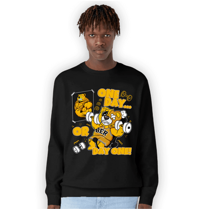 Yellow Ochre 1s Sweatshirt Match BER Gymmer - NastyJamz