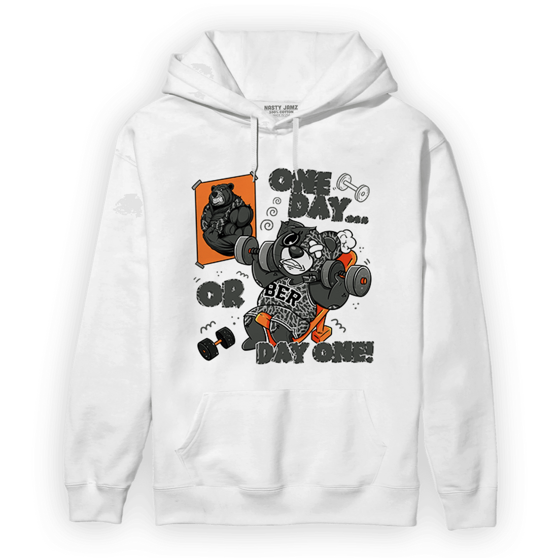 Fear Pack 3s Hoodie Match BER Gymmer - NastyJamz