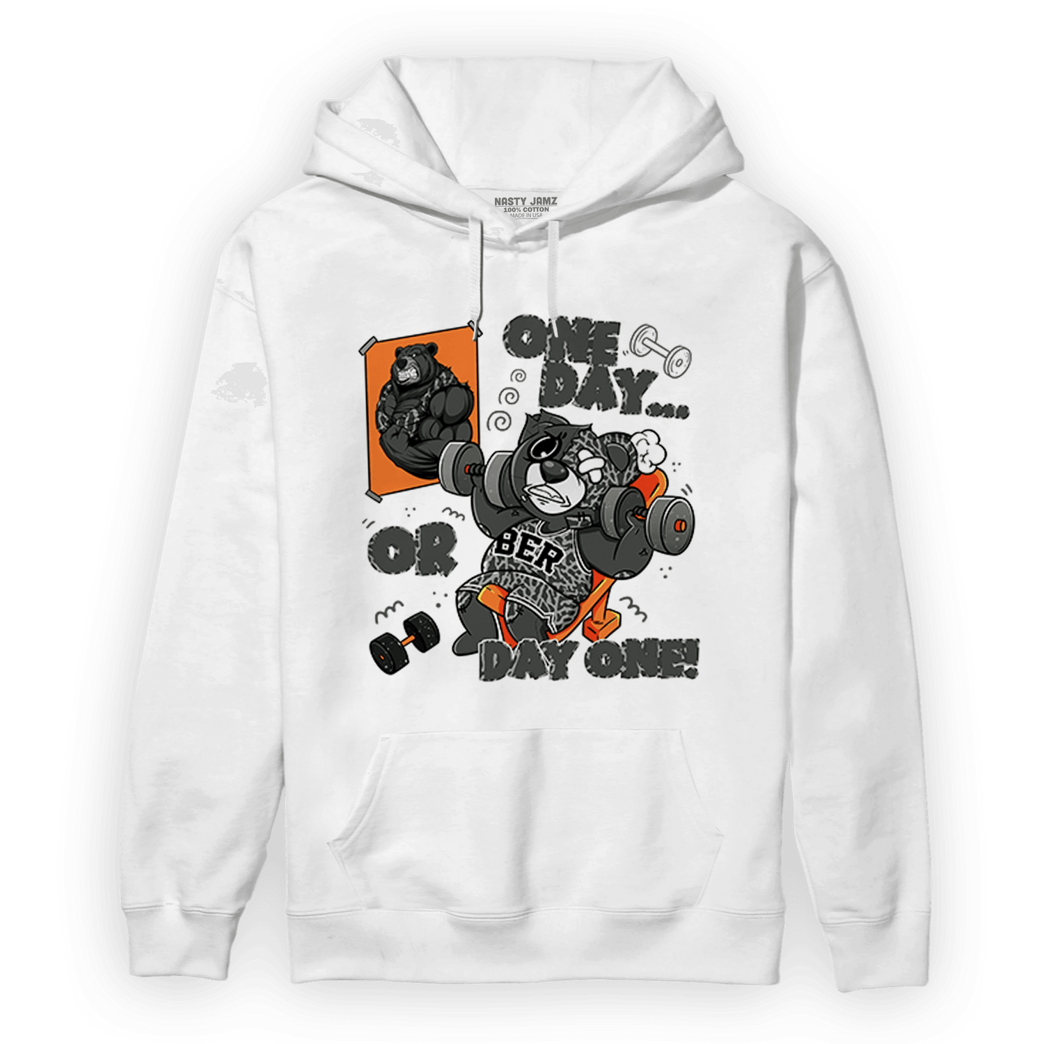 Fear Pack 3s Hoodie Match BER Gymmer - NastyJamz