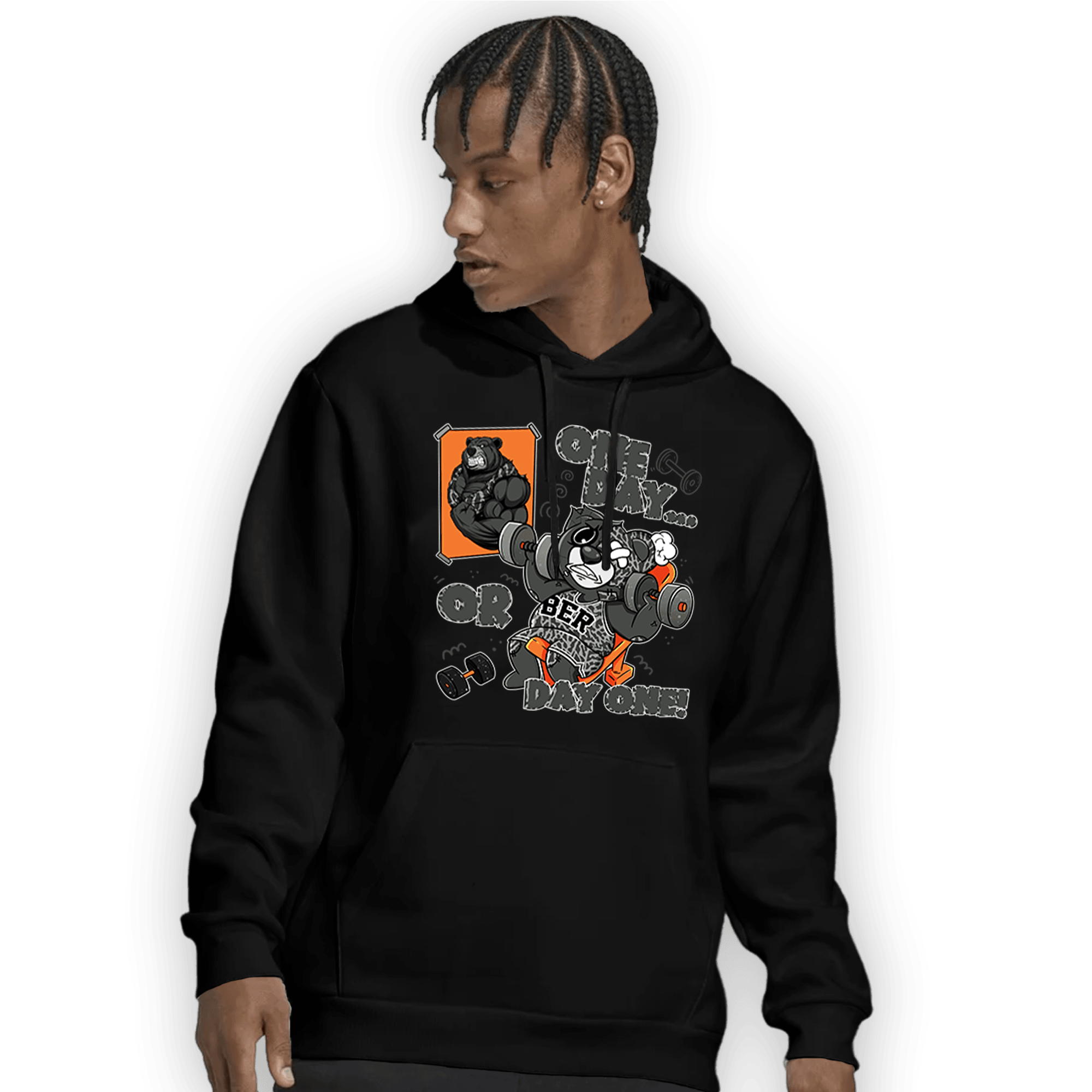 Fear Pack 3s Hoodie Match BER Gymmer - NastyJamz