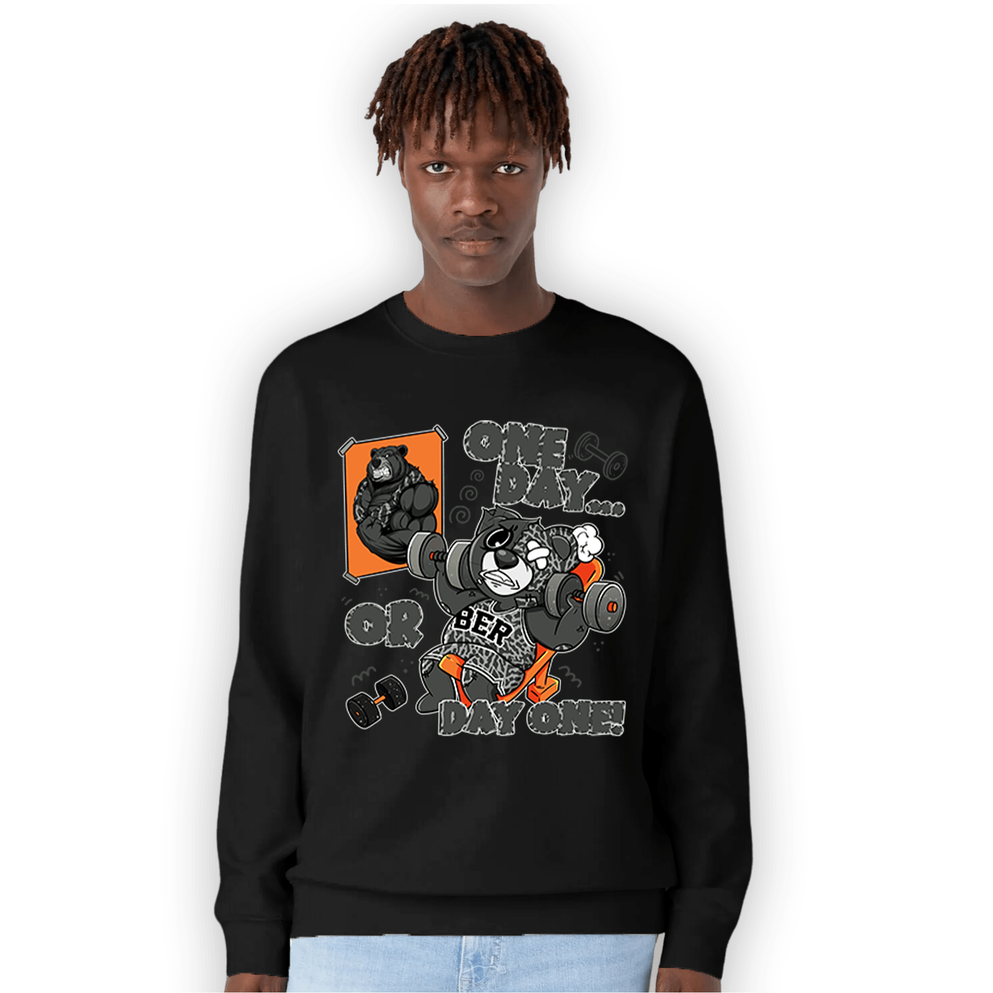 Fear Pack 3s Sweatshirt Match BER Gymmer - NastyJamz