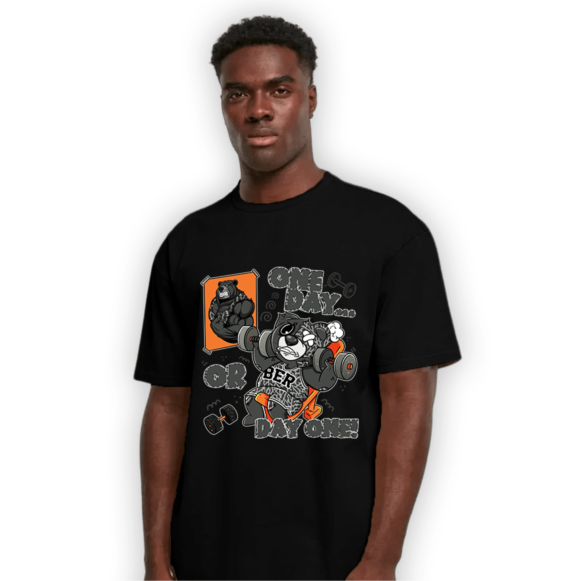 Fear Pack 3s T Shirt Match BER Gymmer - NastyJamz