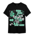 Green Glow 3s T Shirt Match BER Gymmer - NastyJamz