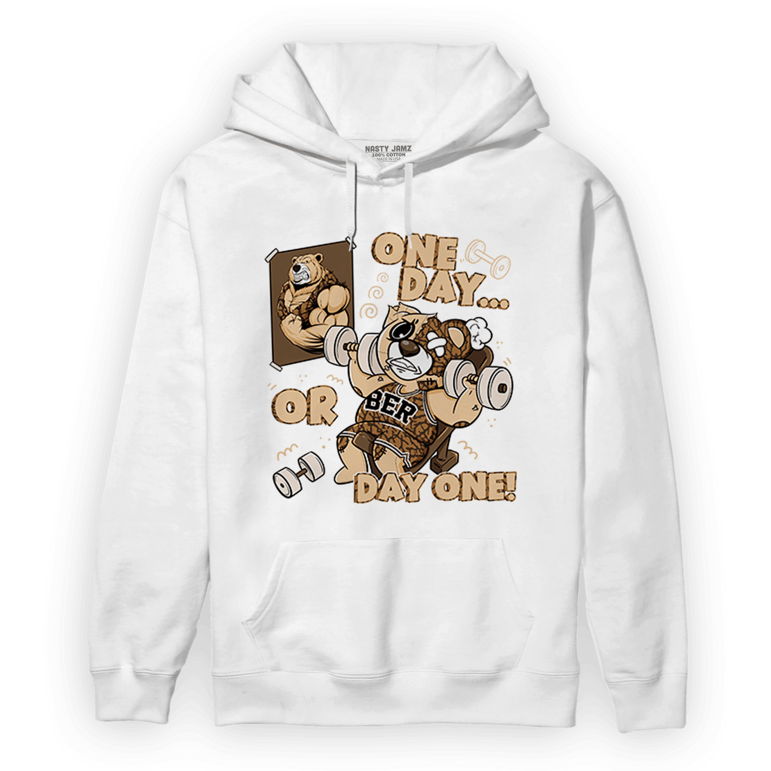 Palomino 3s Hoodie Match BER Gymmer - NastyJamz