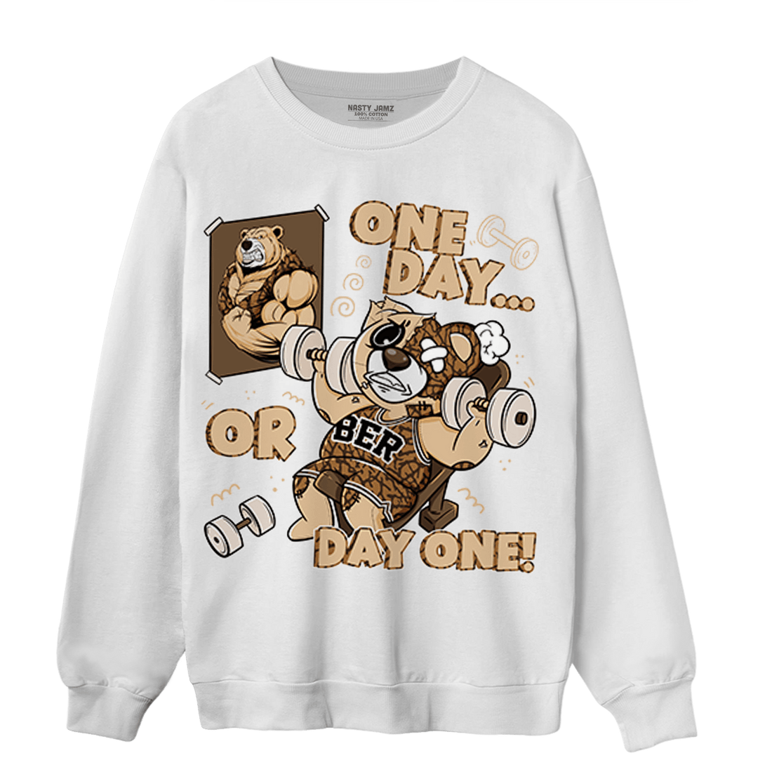 Palomino 3s Sweatshirt Match BER Gymmer - NastyJamz