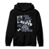 White Navy 3s Hoodie Match BER Gymmer - NastyJamz