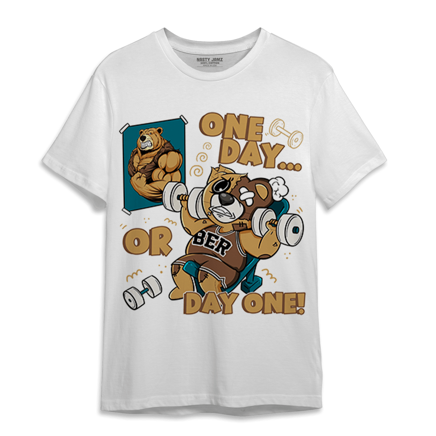 Cacao Wow 4s T Shirt Match BER Gymmer - NastyJamz