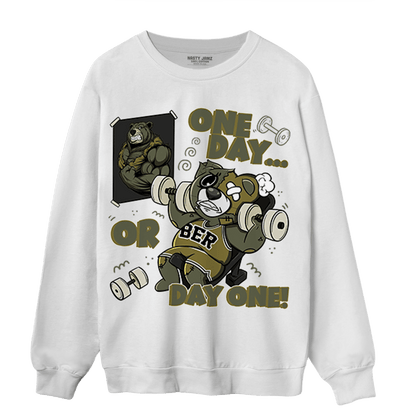 SE Craft Medium Olive 4s Sweatshirt Match BER Gymmer - NastyJamz