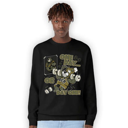 SE Craft Medium Olive 4s Sweatshirt Match BER Gymmer - NastyJamz