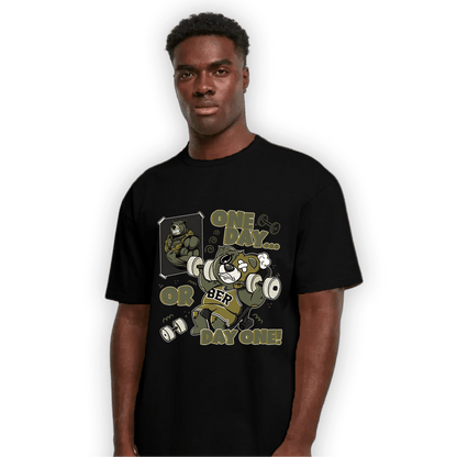 SE Craft Medium Olive 4s T Shirt Match BER Gymmer - NastyJamz
