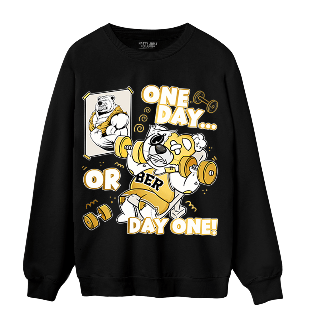 Sail 4s Sweatshirt Match BER Gymmer - NastyJamz