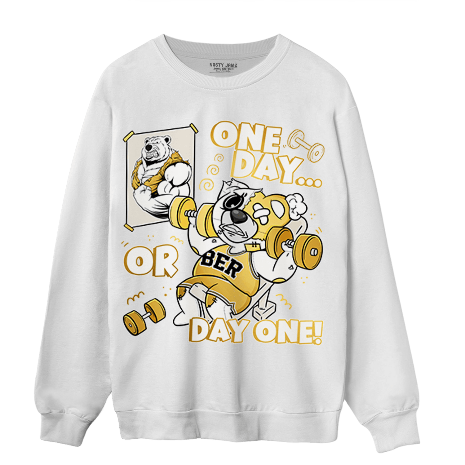 Sail 4s Sweatshirt Match BER Gymmer - NastyJamz